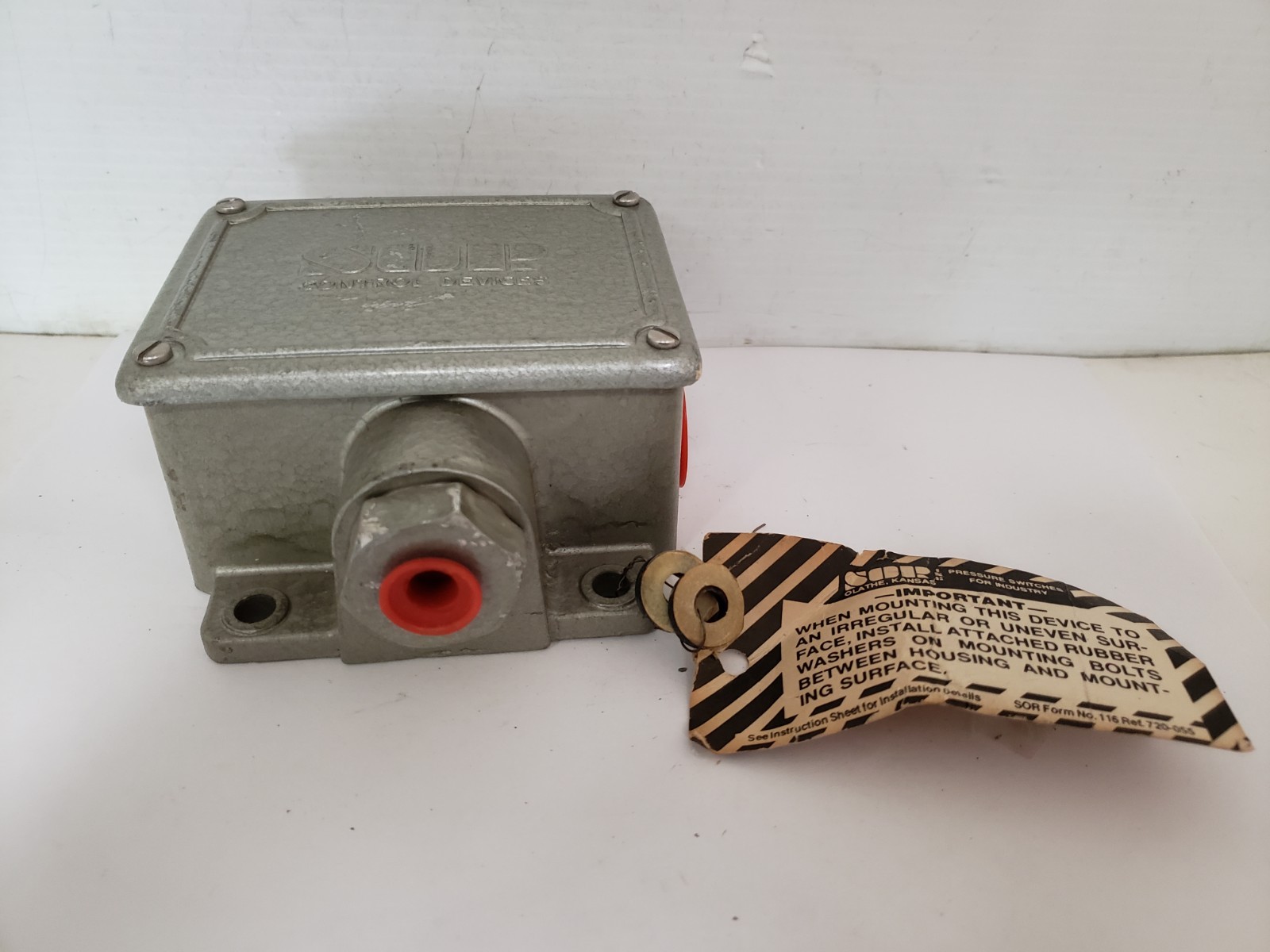 SOR 23NN-K51-TT PRESSURE SWITCH 2.5-16PSI (80-12-1531) NNB