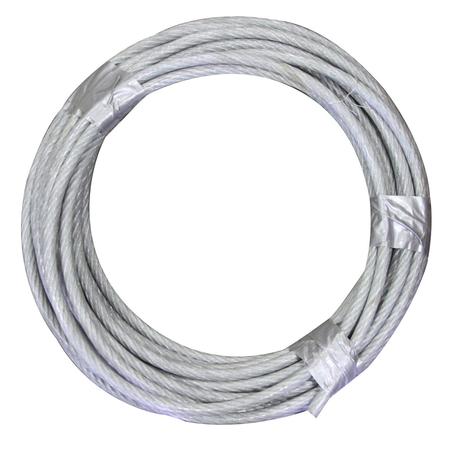 1/16″ x 100′ Stainless Steel Aircraft Cable 7×7 Type 304 Guide Wire Marine Fence