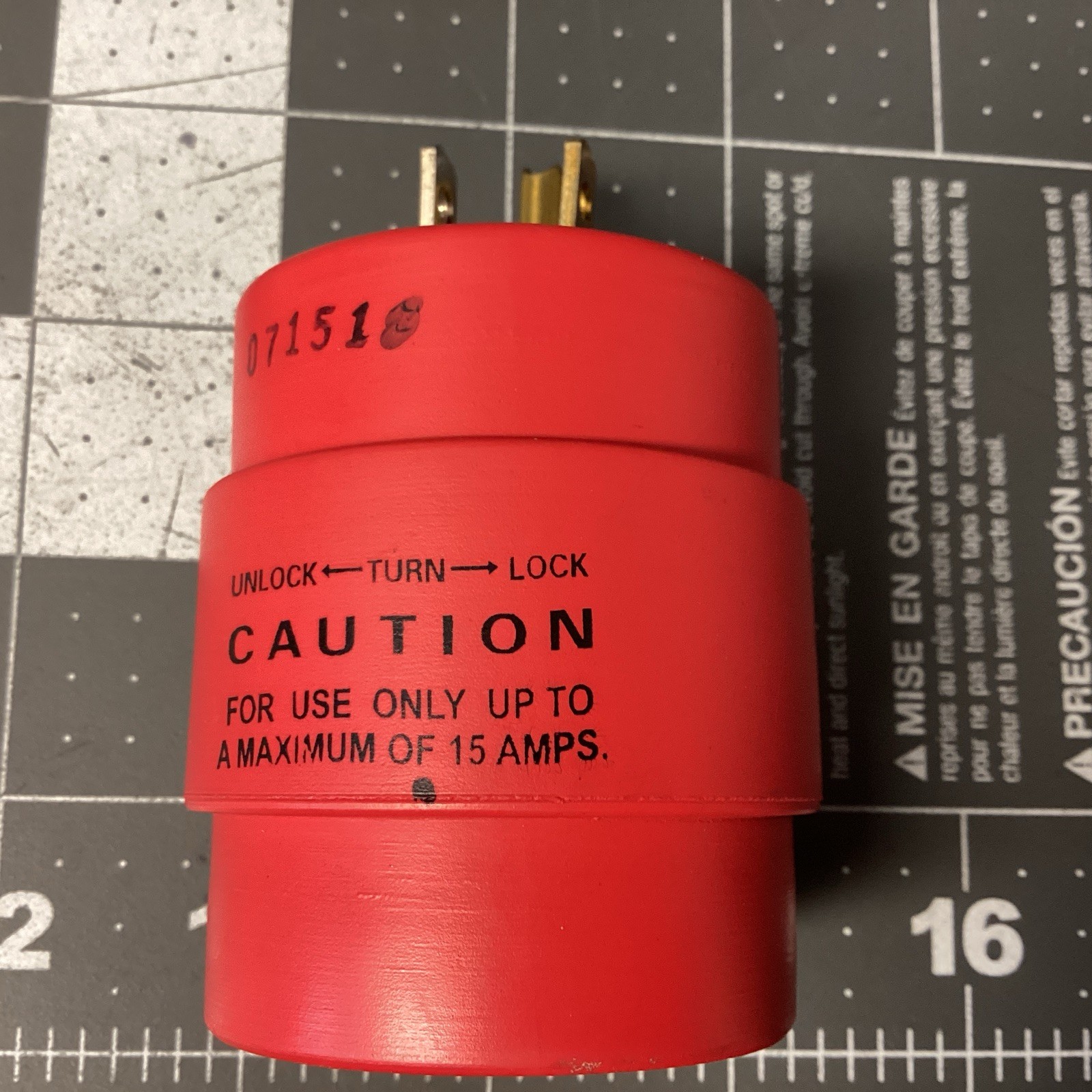 DANIEL WOODHEAD SAFEWAY ADAPTER L5-20R (LPW130R)