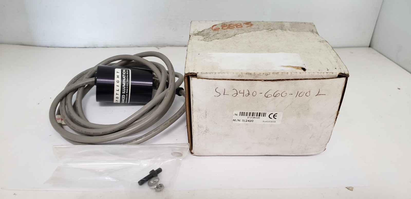 ADVANCED ILLUMINATION SL2420 (SL2420-660100L) LED SPOTLIGHT, NIB