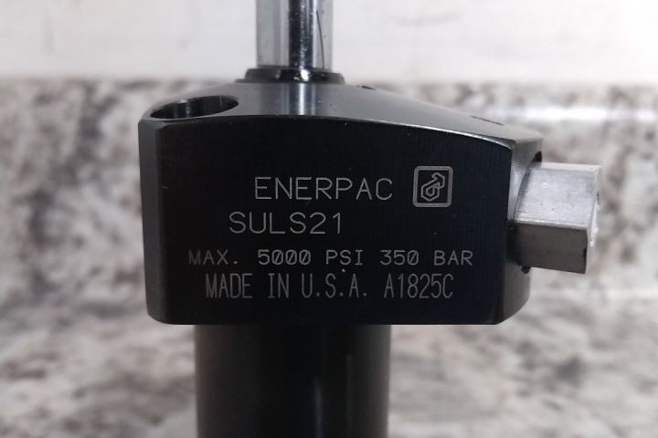 Enerpac SULS21 5,000 Max PSI Steel Body Swing Clamp Hydraulic Cylinder