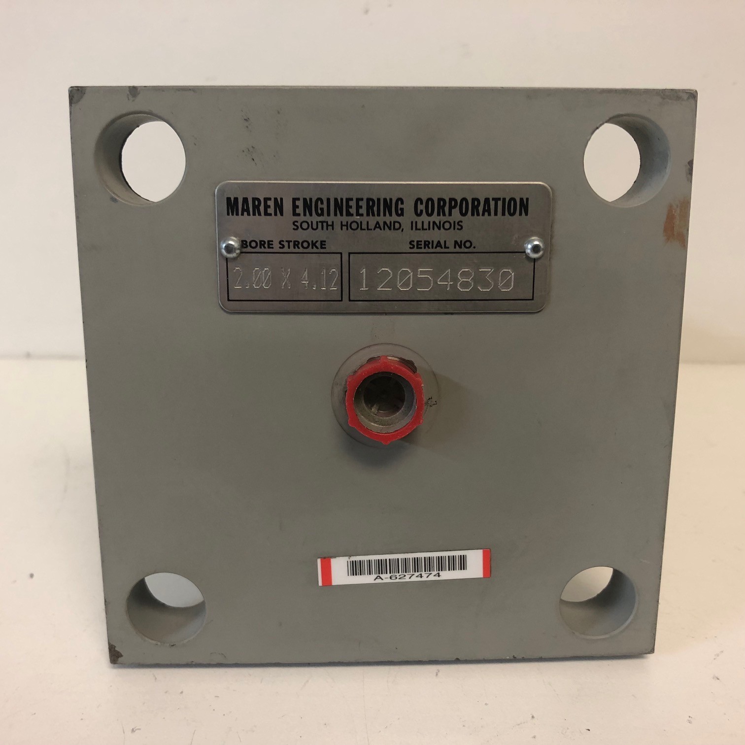 NEW OLD STOCK! MAREN ENGINEERING PNEUMATIC CYLINDER 2.00X4.12 471