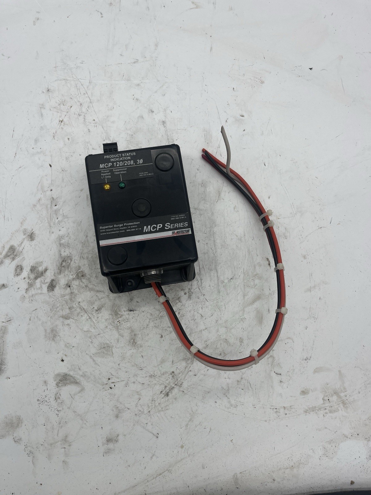 Transtector MCP 120W SASD/MOV-OD AC Power Protector 1101-601