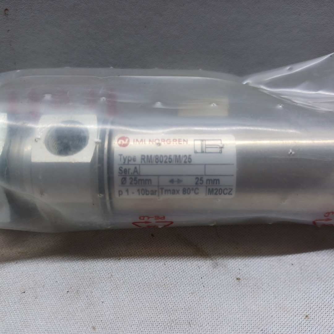 IMI NORGREN RM/8025/M/25 ISO Roundline Double Acting Cylinder – BRAND NEW!