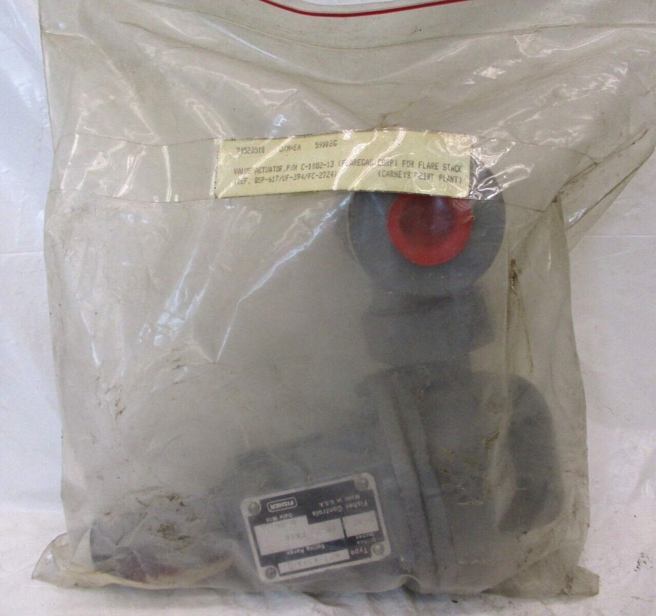 Fisher Controls 621-3103 10-25 PSI 3/32 Orifice Inches A6813PA