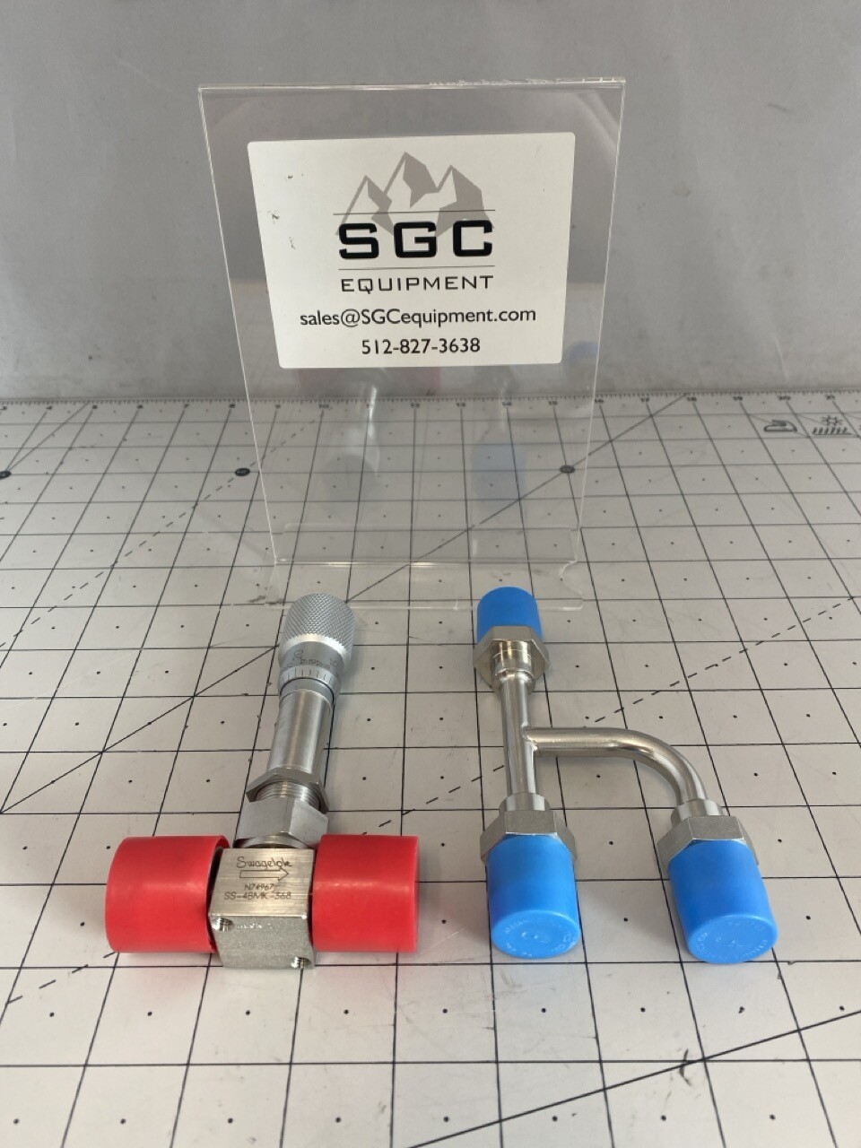 Swagelok Stainless Steel Valve Assy PN: SS-4BMK-368