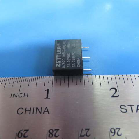 ZETTLER AZ920-1AB-24DEAK Qty of 10 per Lot E-M RELAY,1 FORM A,SPST-NO,MBB,DC,RA