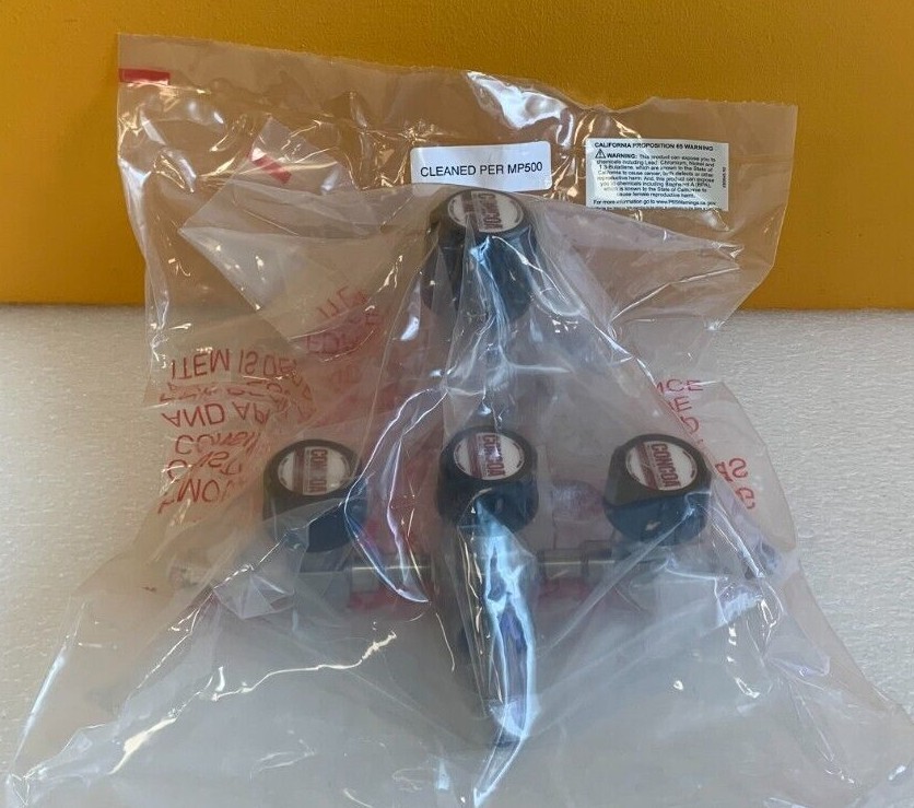 Concoa 4222601-01-705D 1/4″ FPT, 6 Port0, Bar + PSIG Gauges, Regulator. New!