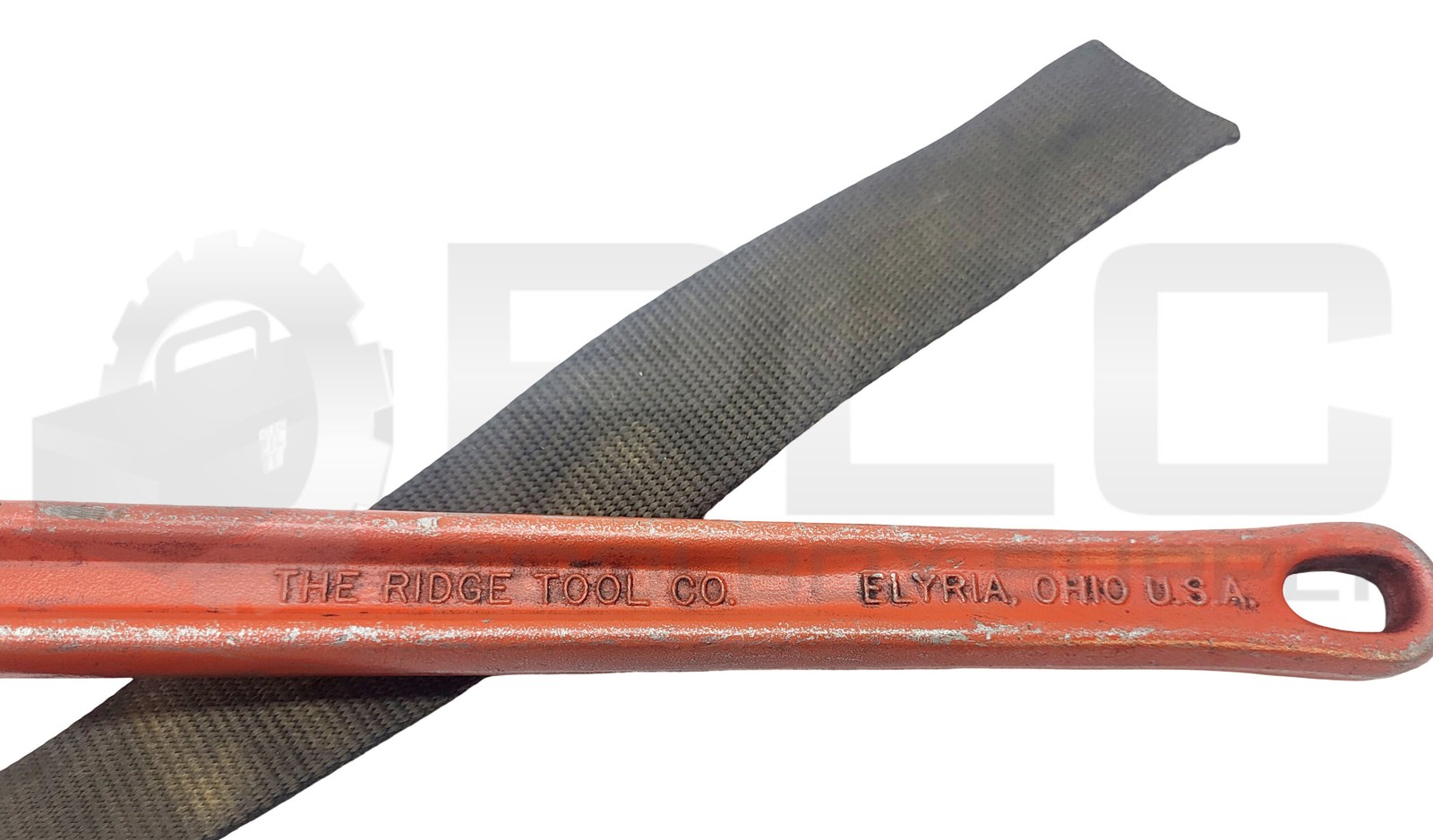 RIDGID NO 5 STRAP WRENCH 18” APPROX. 26” STRAP