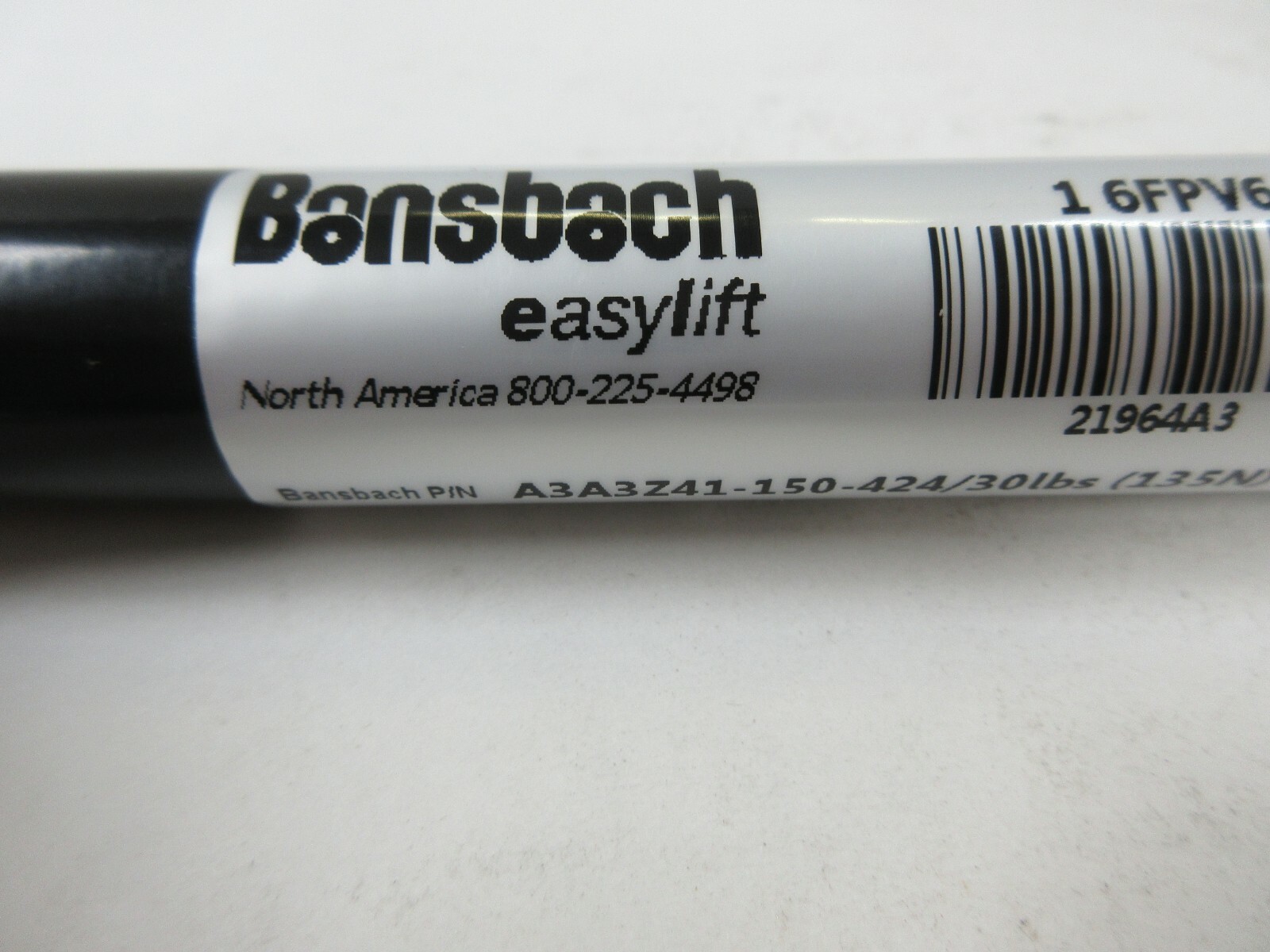 BANSBACH EASYLIFT TRACTION GAS SPRING STROKE, A3A3Z41-150-424/30LBS(135N)