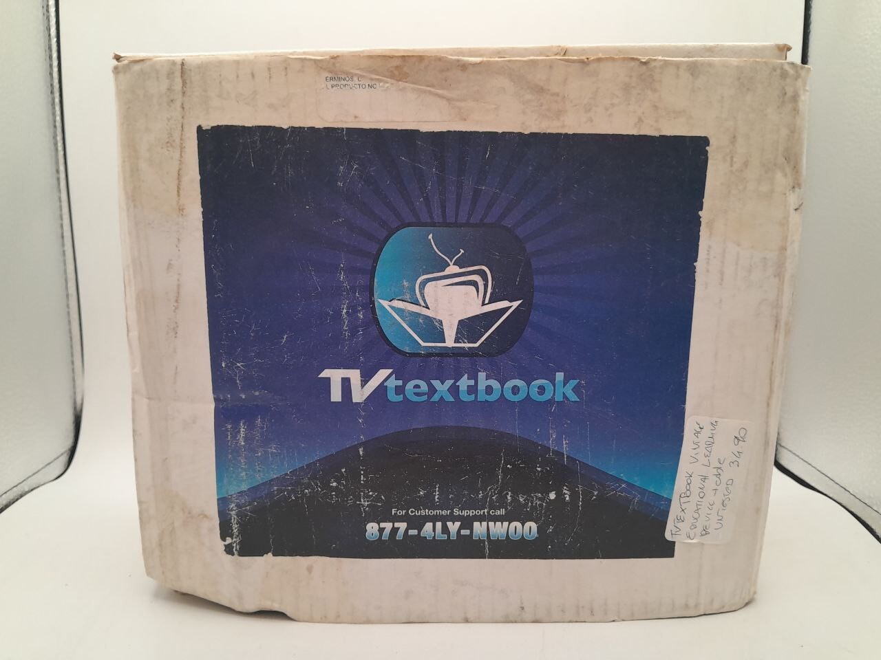 Vintage Tv Text Book Educational Leaning Device W/ Cables – Untested – OB7