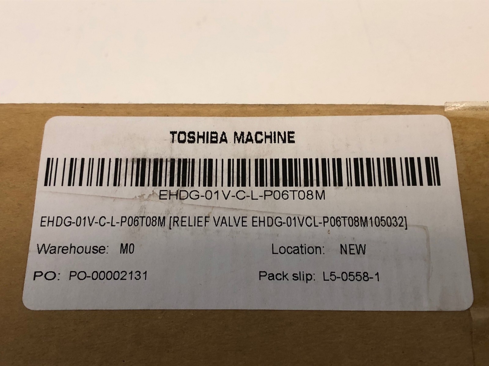 Yuken Power Amp Valve EH EHDG-01V-C-L-P06T08M10-5032 Toshiba 7SA030462