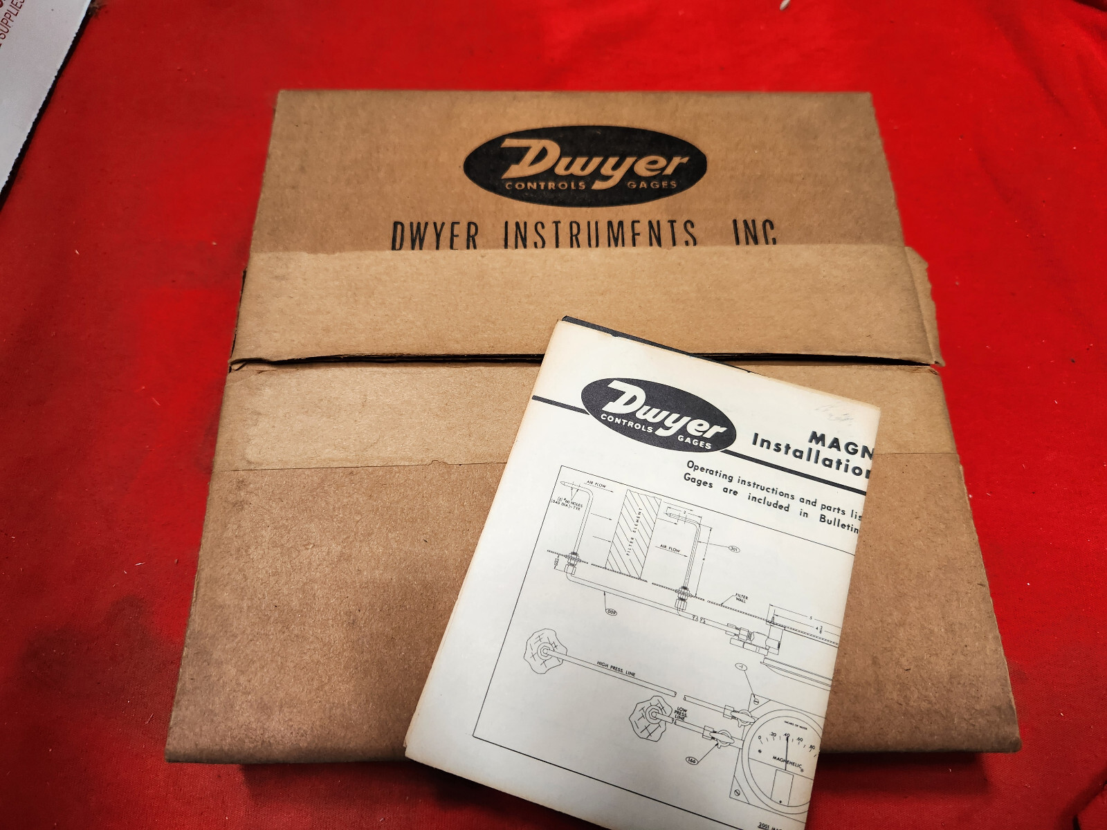 DWYER A-605 MAGNEHELIC AIR FILTER ACCESSORY KIT PRESSURE GAUGE ADAPTER 51w6