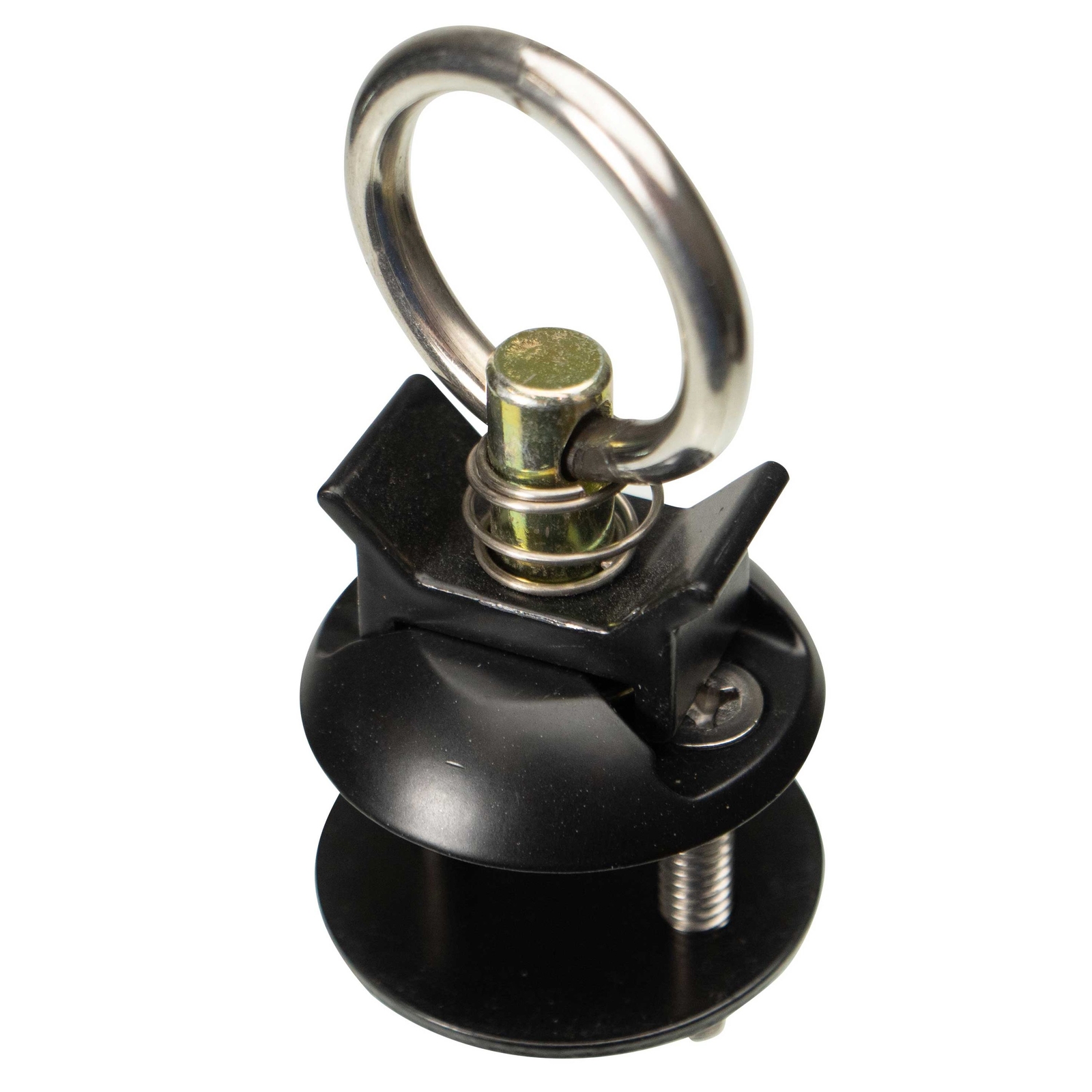 2″ Round Anchor Point Tie Down Kit – Black
