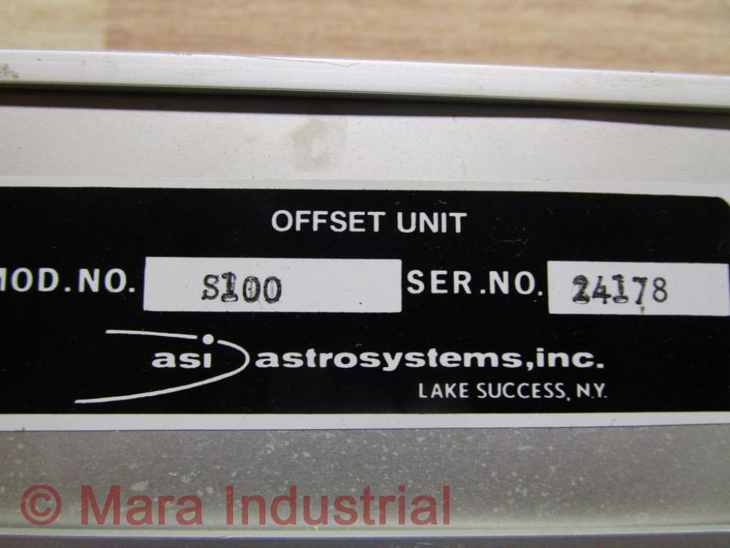 ASI Astrosystems S100 Offset Unit