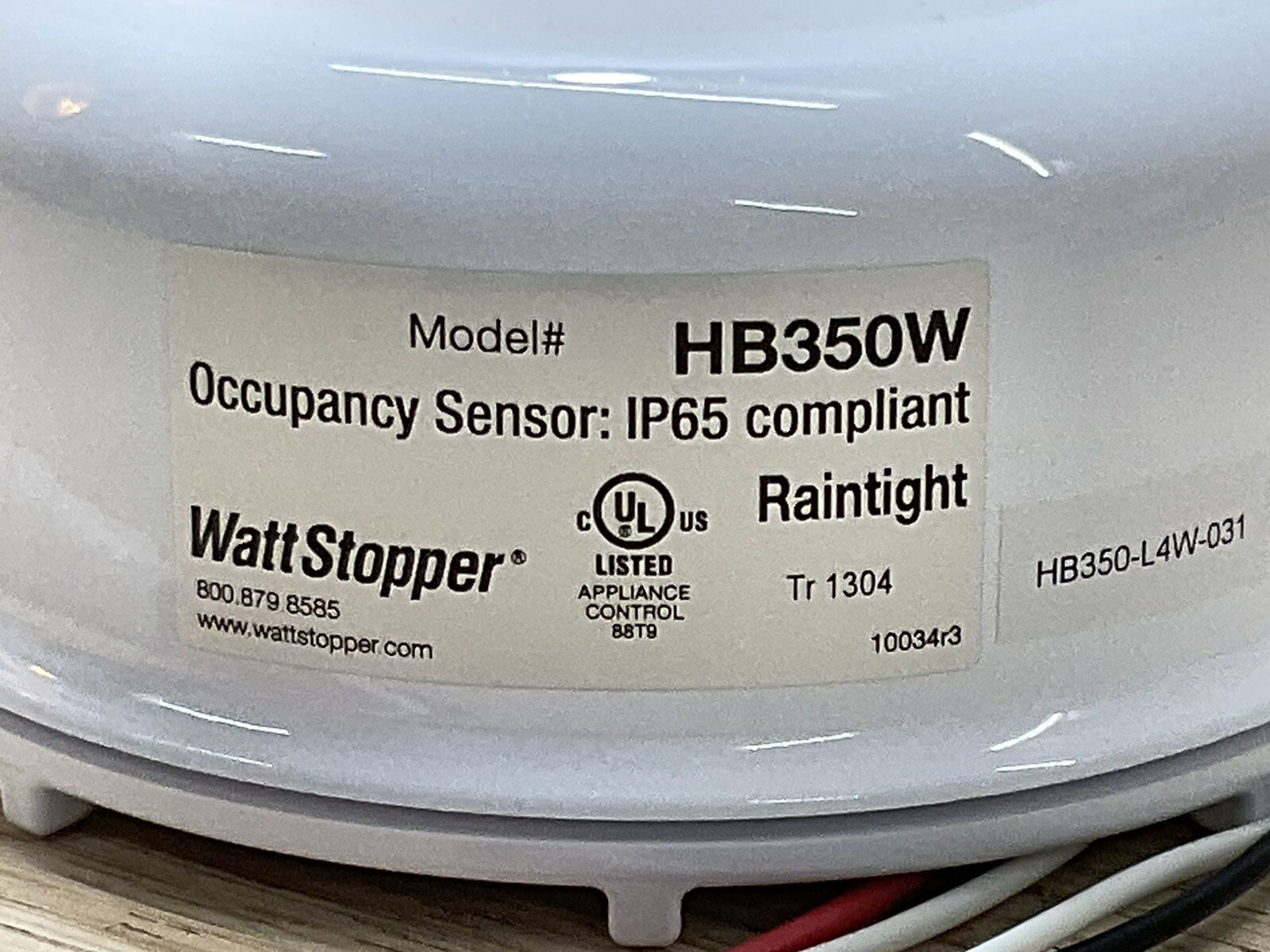 HB350W-L4 NEW 120/277V OCCUPANCY SENSOR WATT STOPPER/GAR140