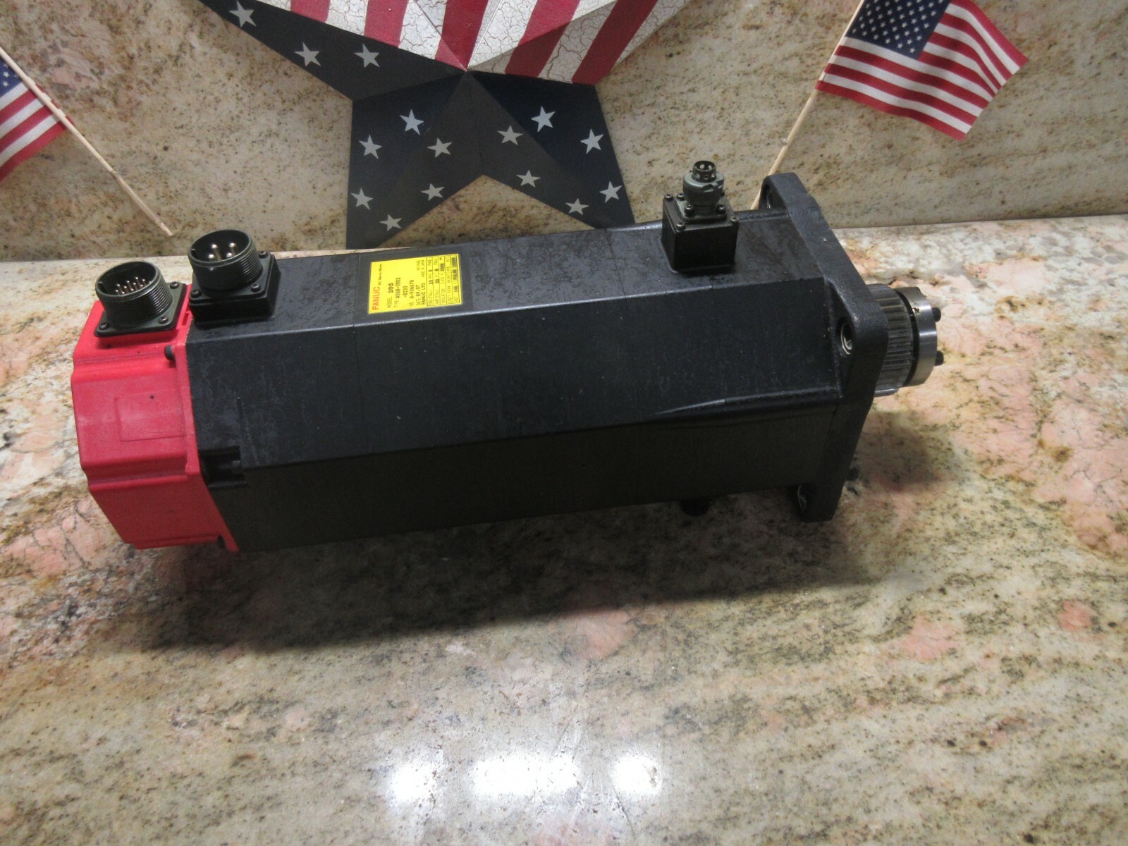 FANUC AC SERVO MOTOR 20S A06B-0502-B233 NO. A-936678 120 DAY WARRANTY