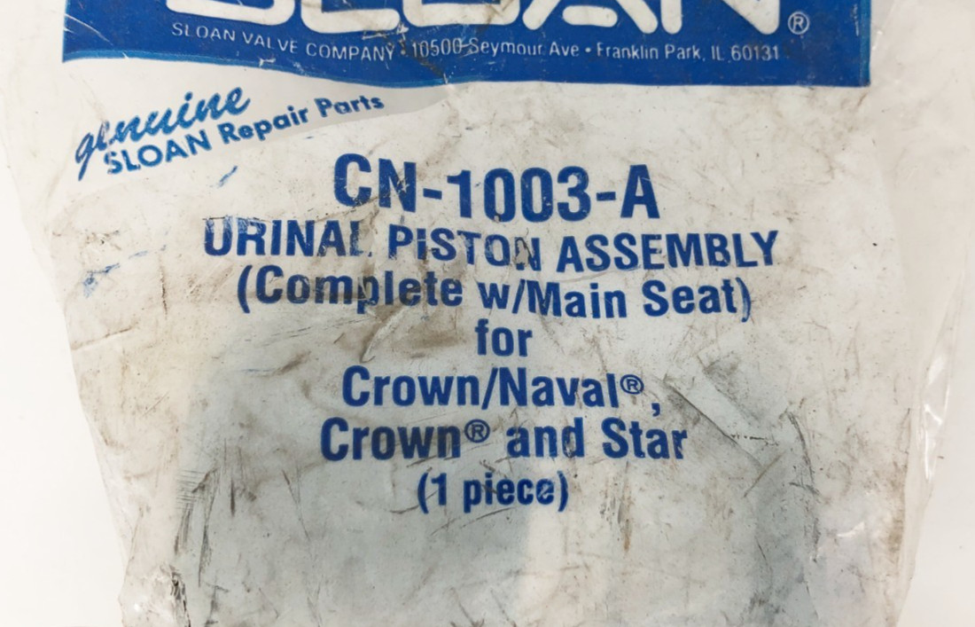 New Sloan CN-1003-A Urinal Piston Assembly