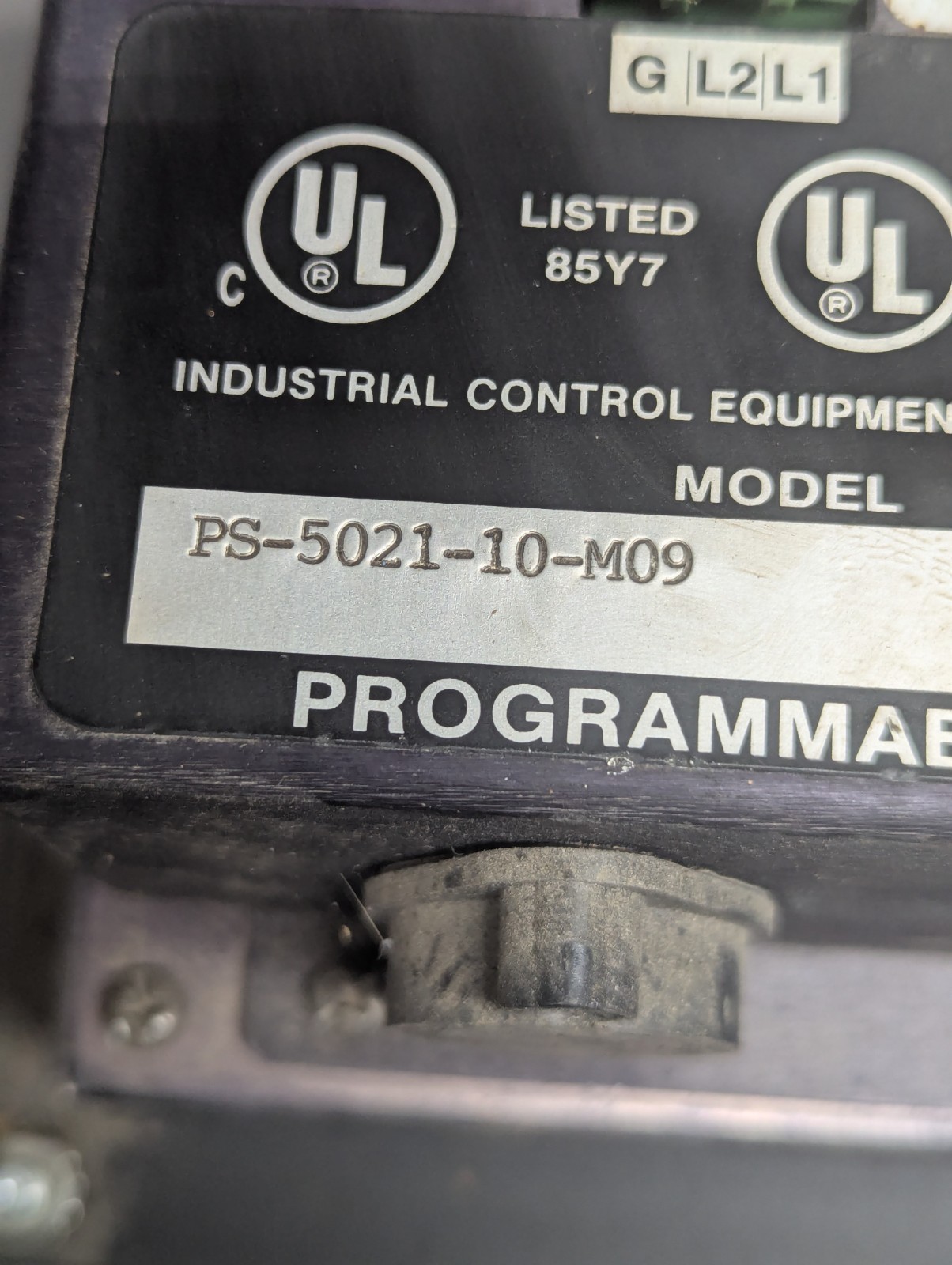 ELECTRO CAM PS-5121-10-M09 PLUS PS-5000 SERIES PROGRAMMABLE LIMIT SWITCH