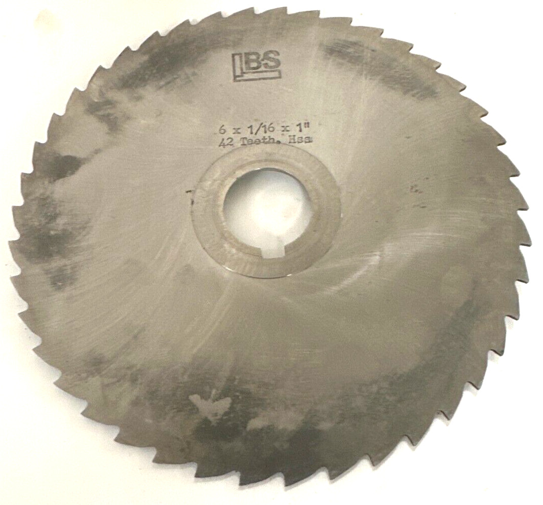 IBS CUTTER TOOL 6 X 1/16 X 1″ KEYWAY: 1/4″ CUTTING DIAMETER: 1″ BORE: 1/8