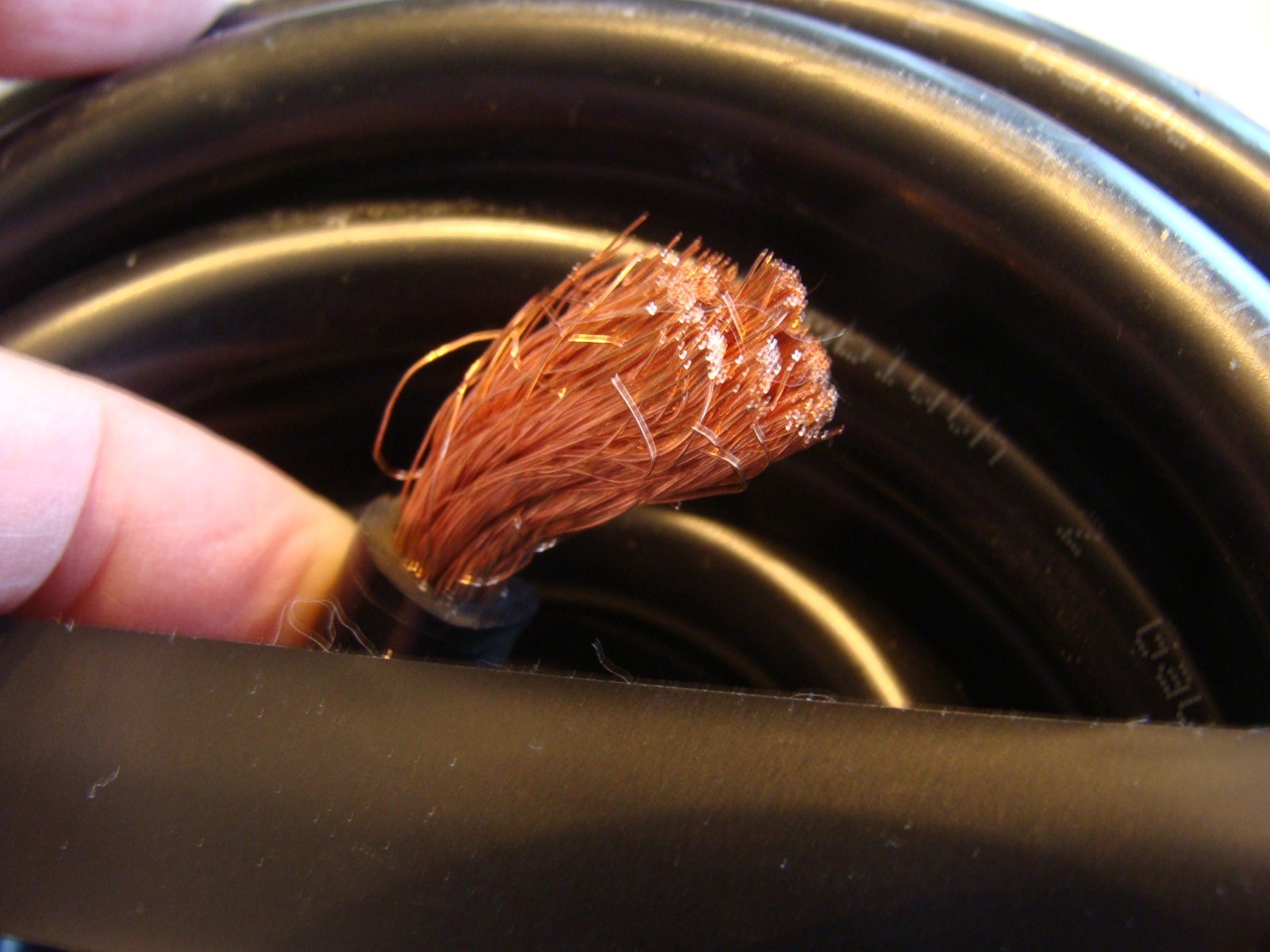 KIMBLUTH WELDING CABLE S08009 2AWG 20 FEET