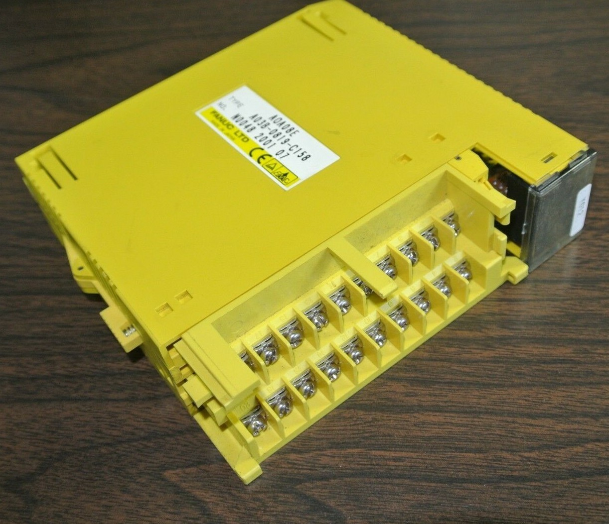 FANUC A03B-0819-C158 / AOA08E – PLC 8PT AC OUTPUT MODULE / NO “DOOR”