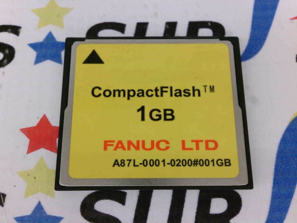 USSP Fanuc A87L-0001-0200 A87L00010200 Compact Flash Card Memory 1GB 1 GB