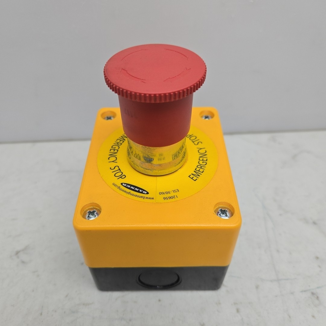 Banner ESL-30/60 Emergency Stop Button With Enclosure 120656