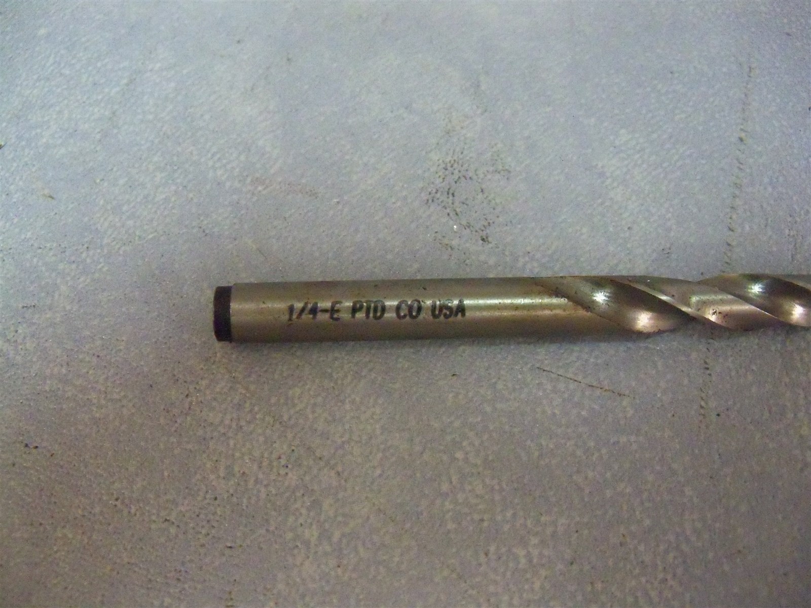 1/4″ Letter E Precision Twist Drill Lot of 32