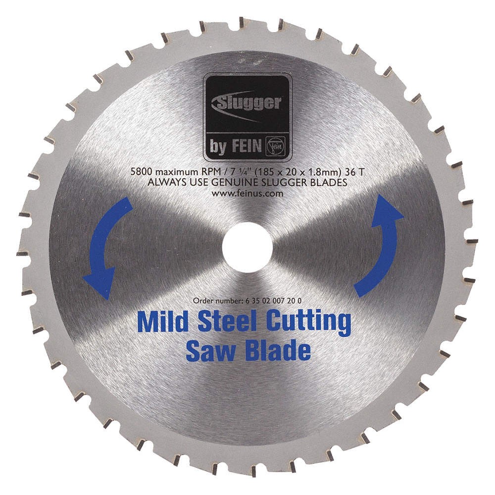 FEIN MCBL0725 Circular Saw Blade,7 1/4 in,36 Teeth 34NL90