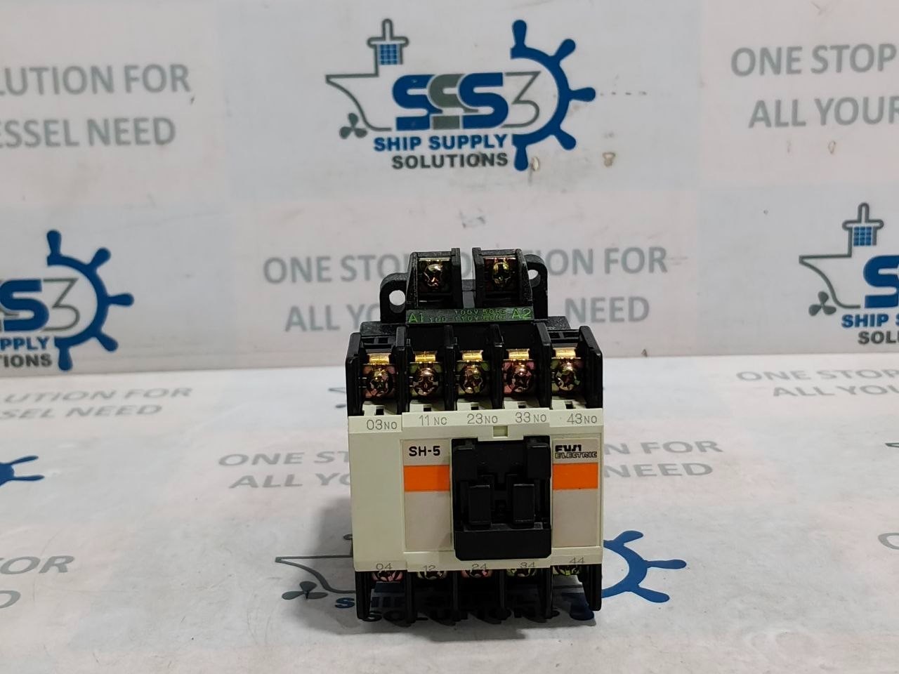 Fuji Electric SH-5 Contactor 100V 50Hz 100-110V 60Hz 10A (Unused New)