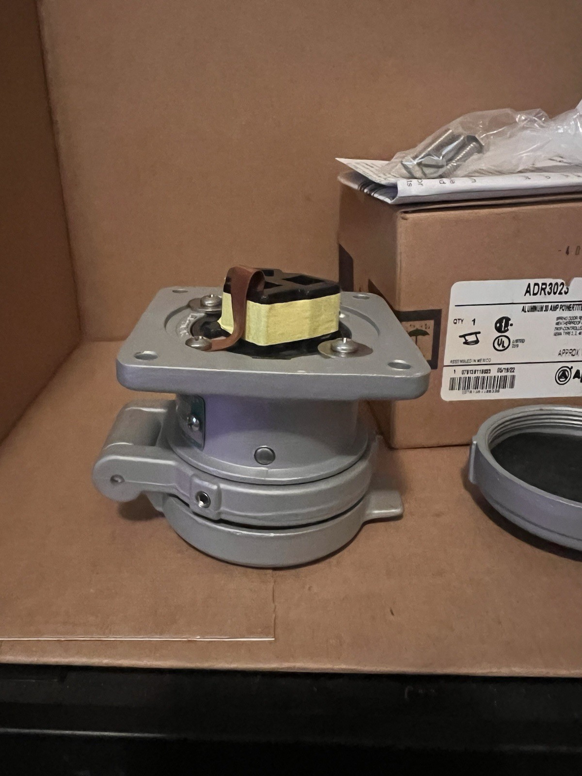 Appleton ADR3023 PowerTite 30A 250-600V Industrial Receptacle NEW