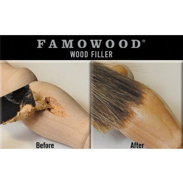 Famowood 40002148 Wood Filler, 1 Gal, Pail, White Pine
