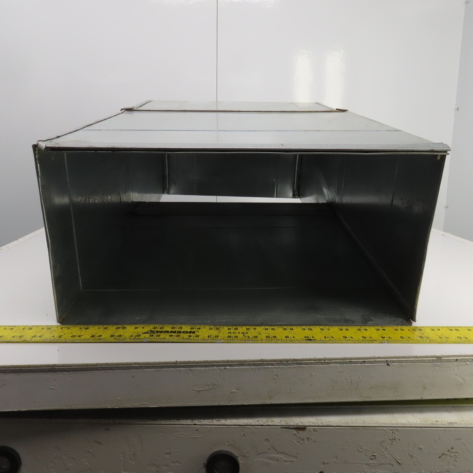 Orland DL #702 20″ x 10″ 24 Gauge Galvanized Air Duct 42″ OAL W/90° Elbow 41″OA