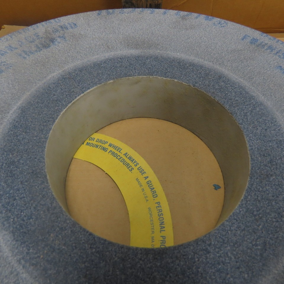 Norton G4AGO-K0V 15-7/8″ OD Abrasive Grinding Wheel 5″ Bore 2″ Thick 2030RPM