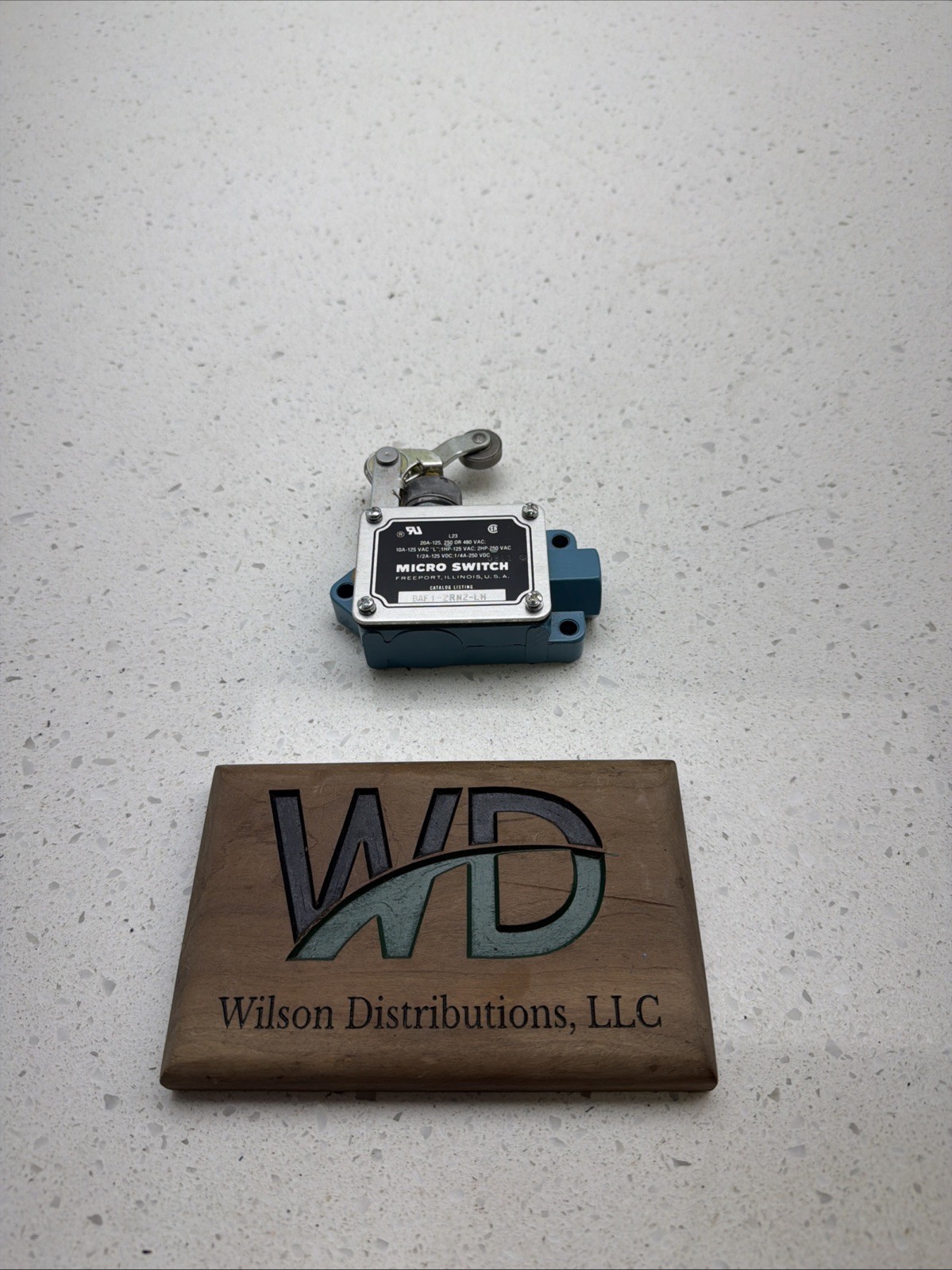MICRO SWITCH BAF1-2RN2-LH 480VAC 20A NSMP No Box