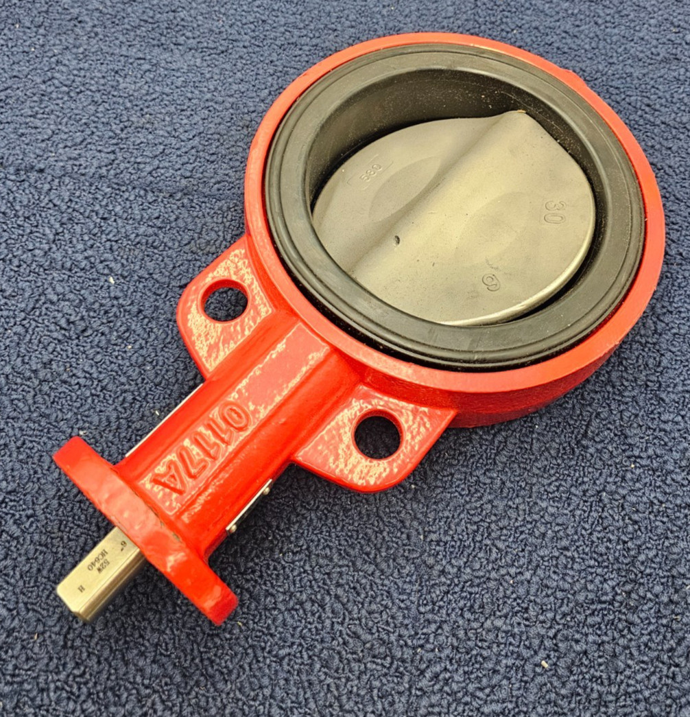Bray Commercial 300600 Wafer Butterfly Valve EPDM Seat Stainless CWP 250