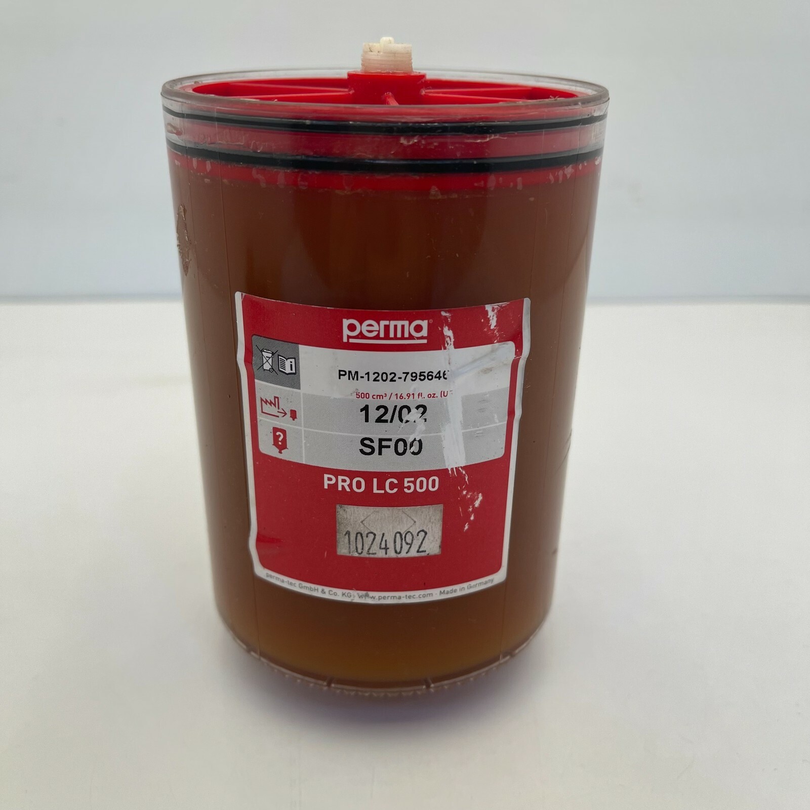 PERMA PRO LC 500 UNIT SF00 LUBRICATION CARTRIDGE 12/02 PM-1202-795646 NNB