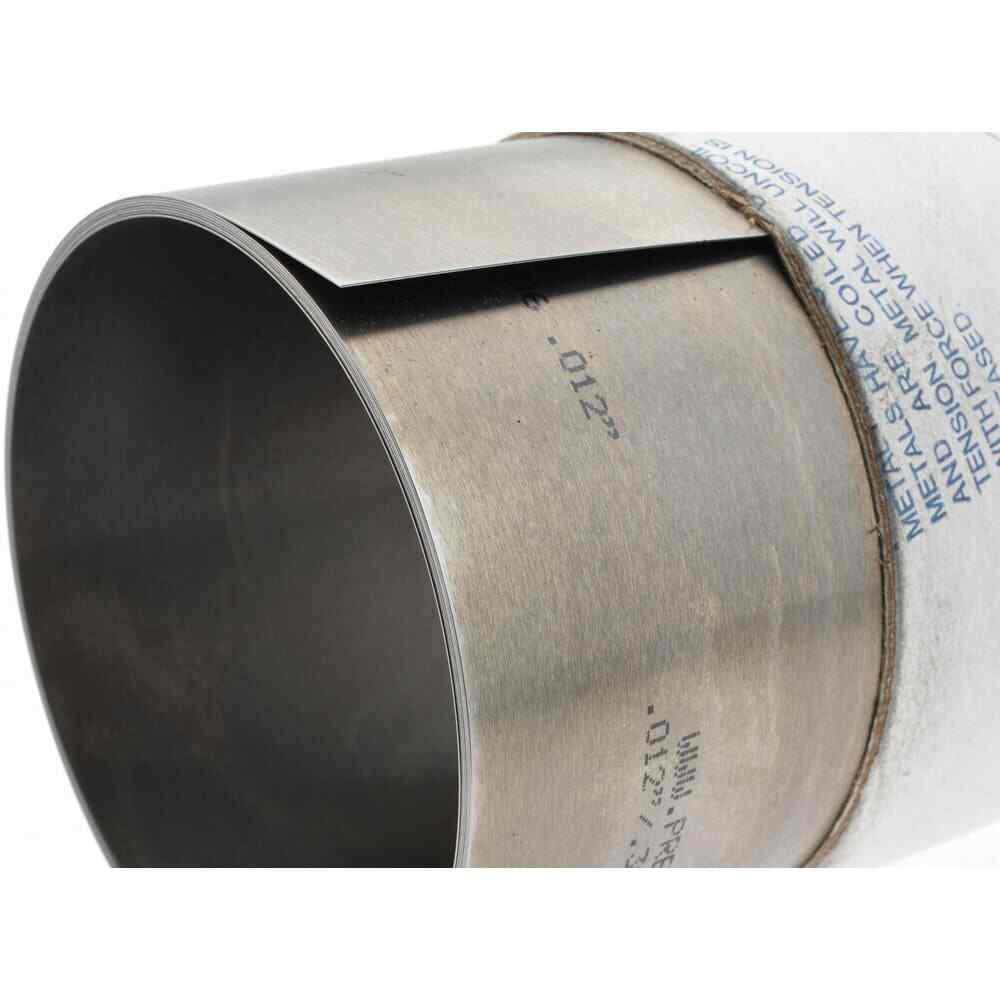 Shim Stock: 0.012” Thick, 100” Long, 6″ Wide, 1010 Low Carbon Steel Steel