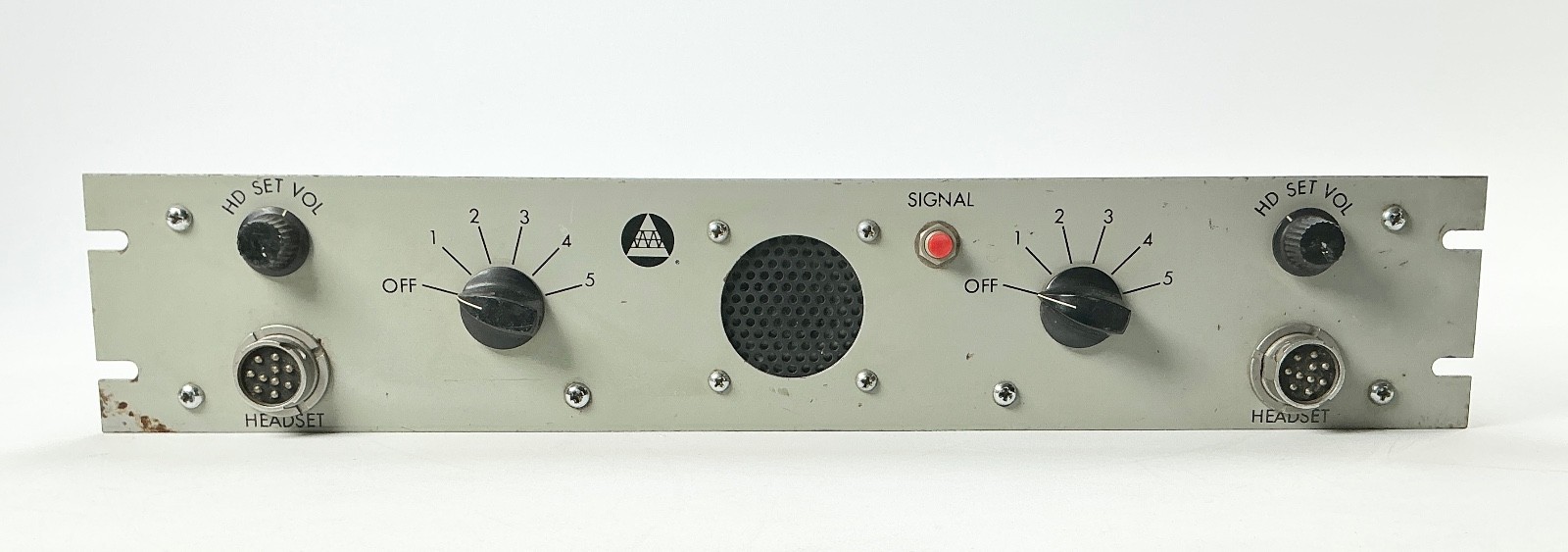 Vintage Nortronics Dual Operator Station Headset Intercom 24620066-1 Northrop
