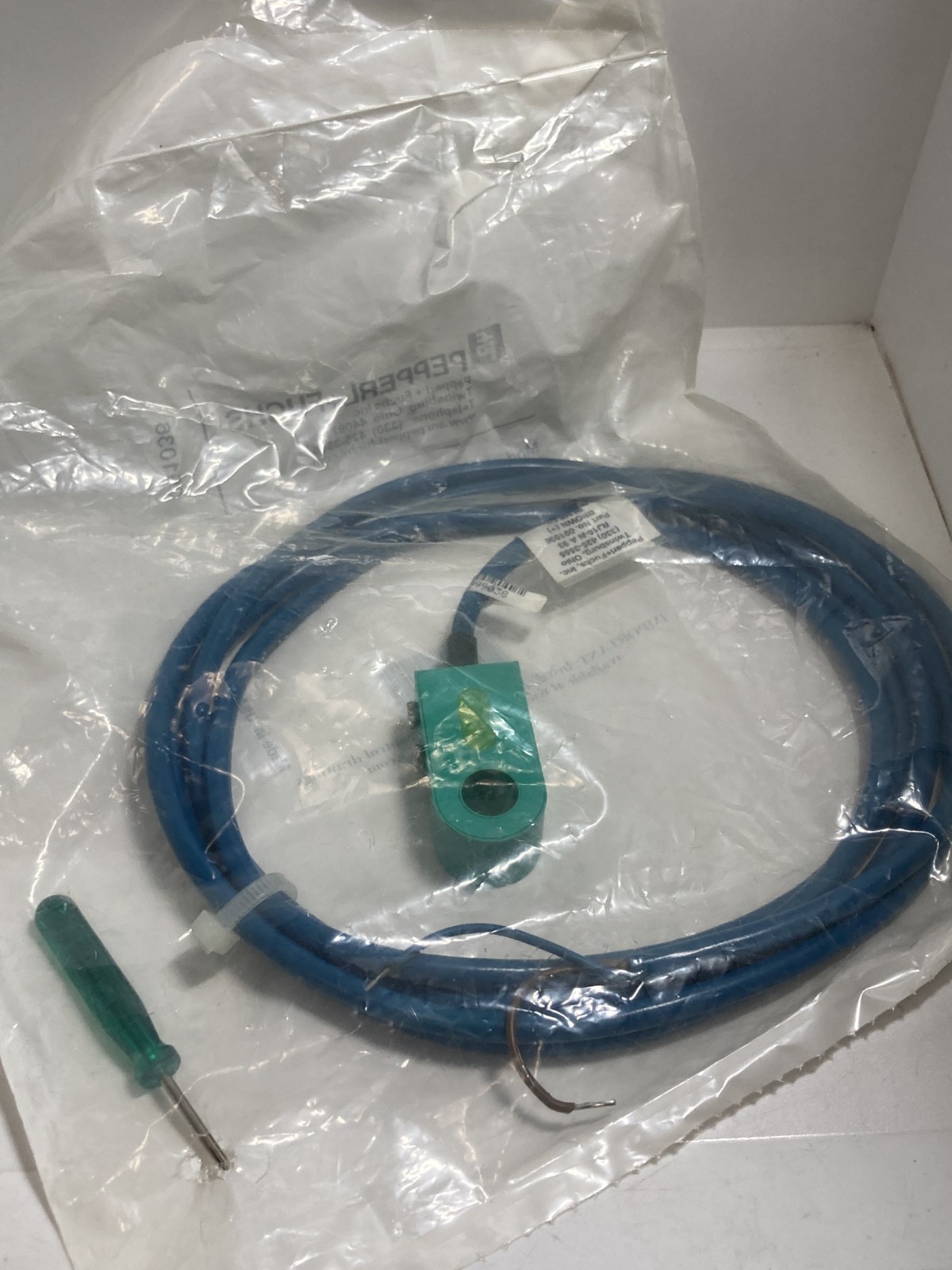 PEPPERL+FUCHS RJ10-N-A93 INDUCTIVE RING SENSOR NC 5-25V NIB