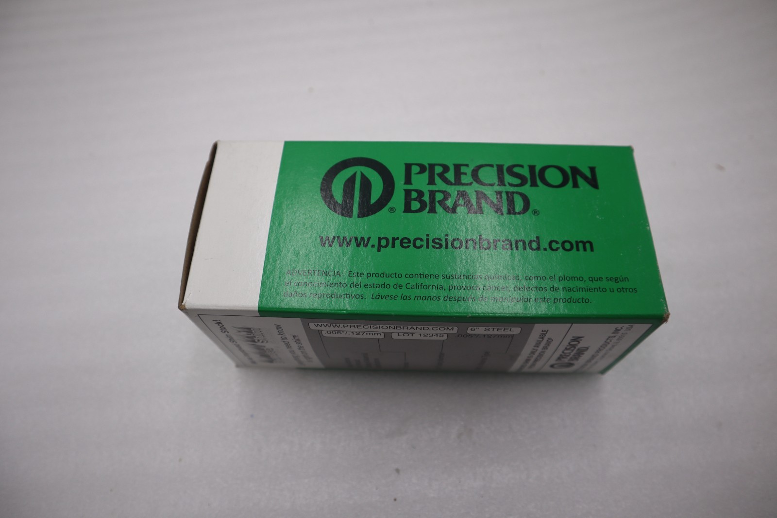NEW OPEN BOX Precision Brand 16155 Steel Shim .0015 6″ X 100″ STK H405A