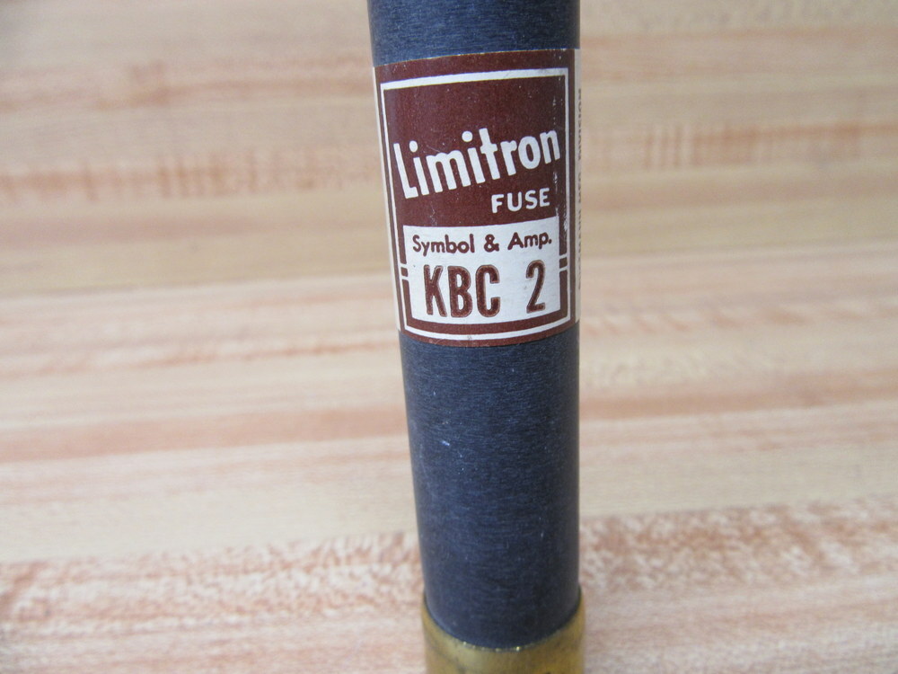 Limitron KBC 2 Rectifier Fuse KBC2 (Pack of 3)
