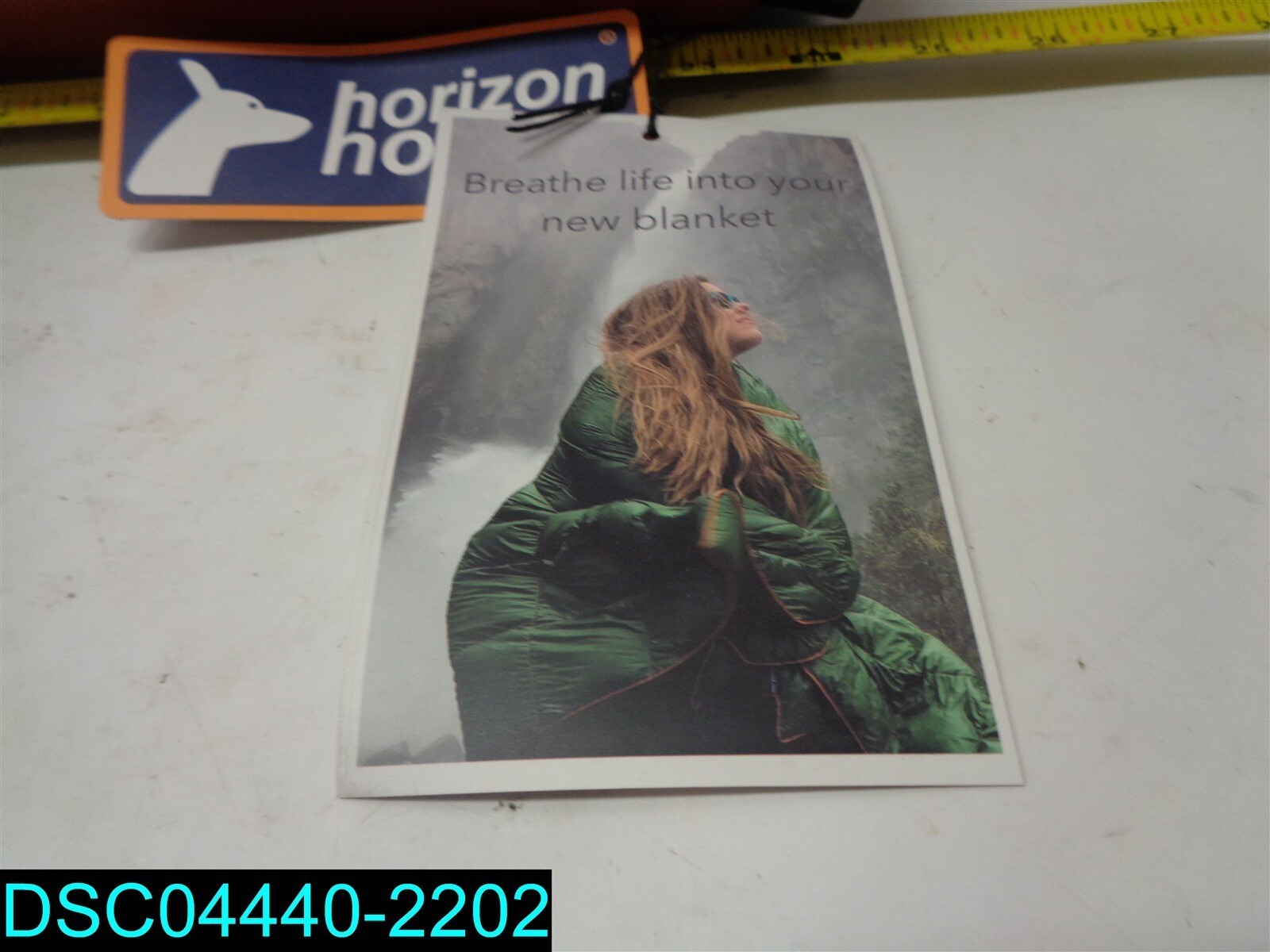 Horizon Hound Down Camping Blanket Outdoor Lightweight Color Red Packable Power