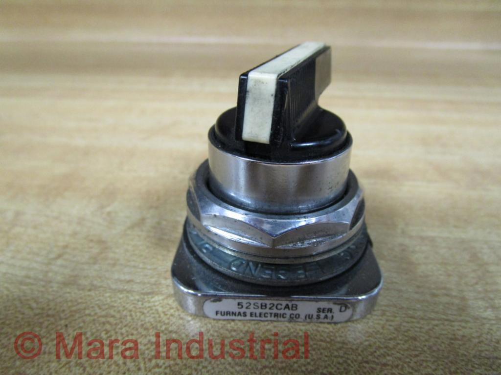 Furnas Electric 52SB2-CAB Selector Switch 52SB2CAB