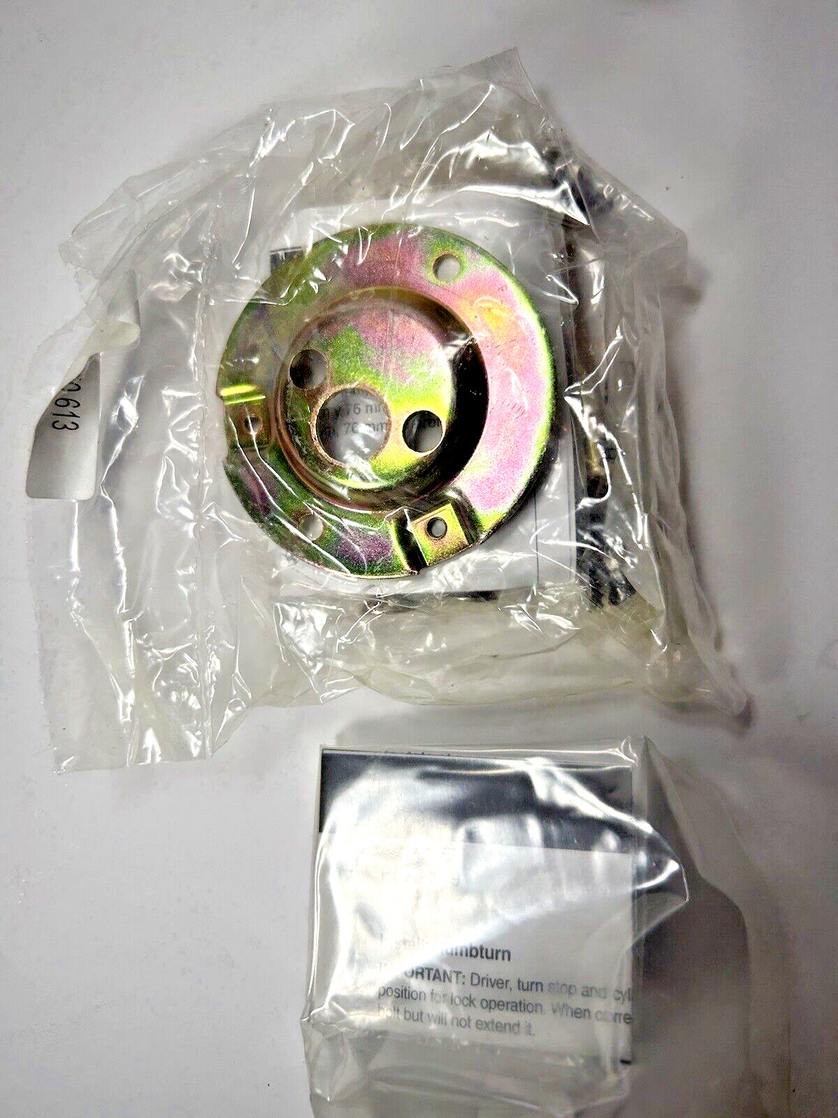 SCHLAGE B663P EV 613 Everest CYL X Classroom Turn NOS Bronze