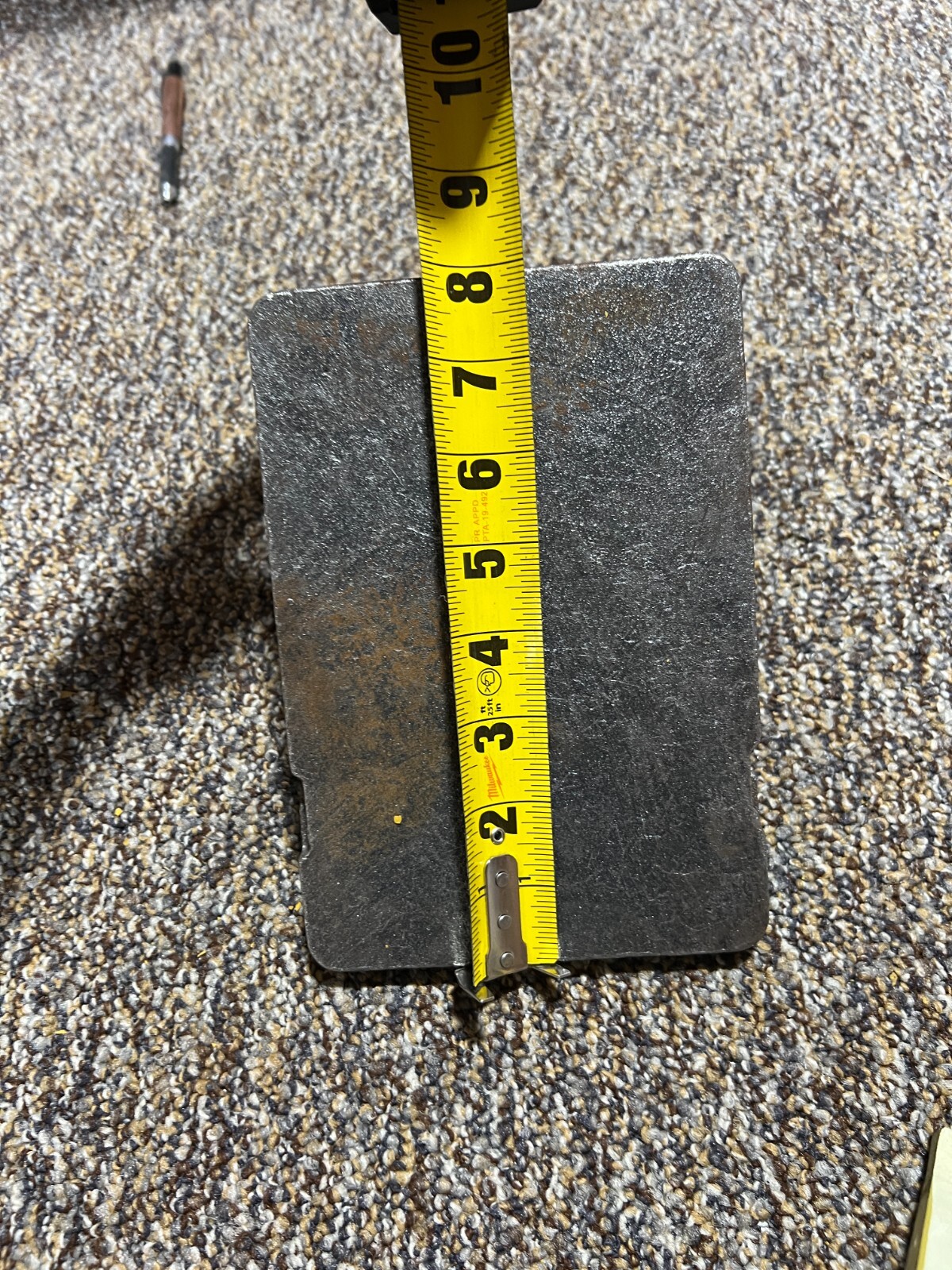 Railway Guard Casting Wedge 5.5″ Wide 8″ base x 9″ 0 200