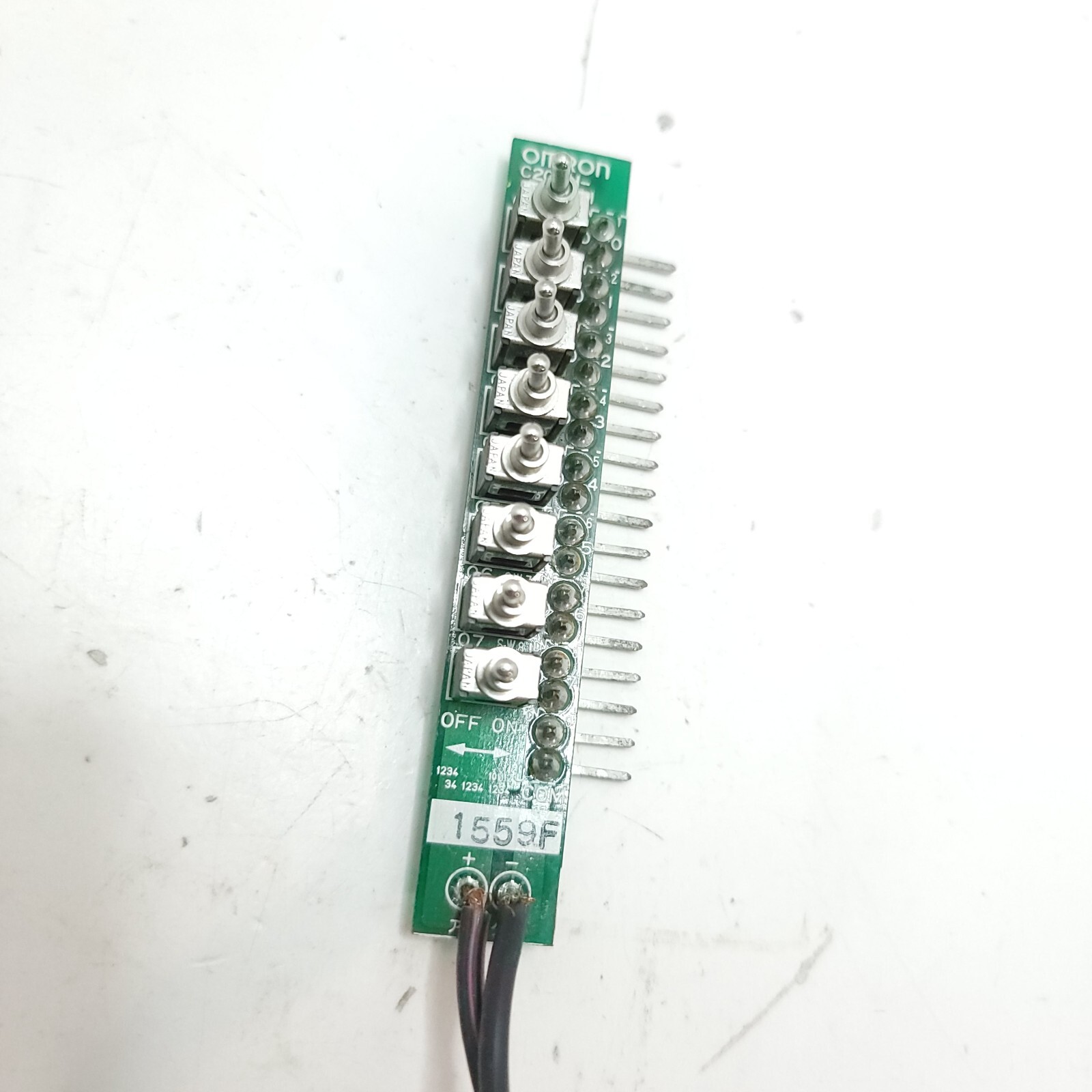 C200H-ETL01 OMRON PLC TEST SWITCH FOR INPUT CARD C200H