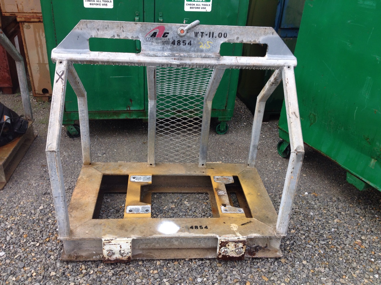 ARC Industries Louisiana Pneumatic Puller Air Tugger Winch Housing Guard Frame