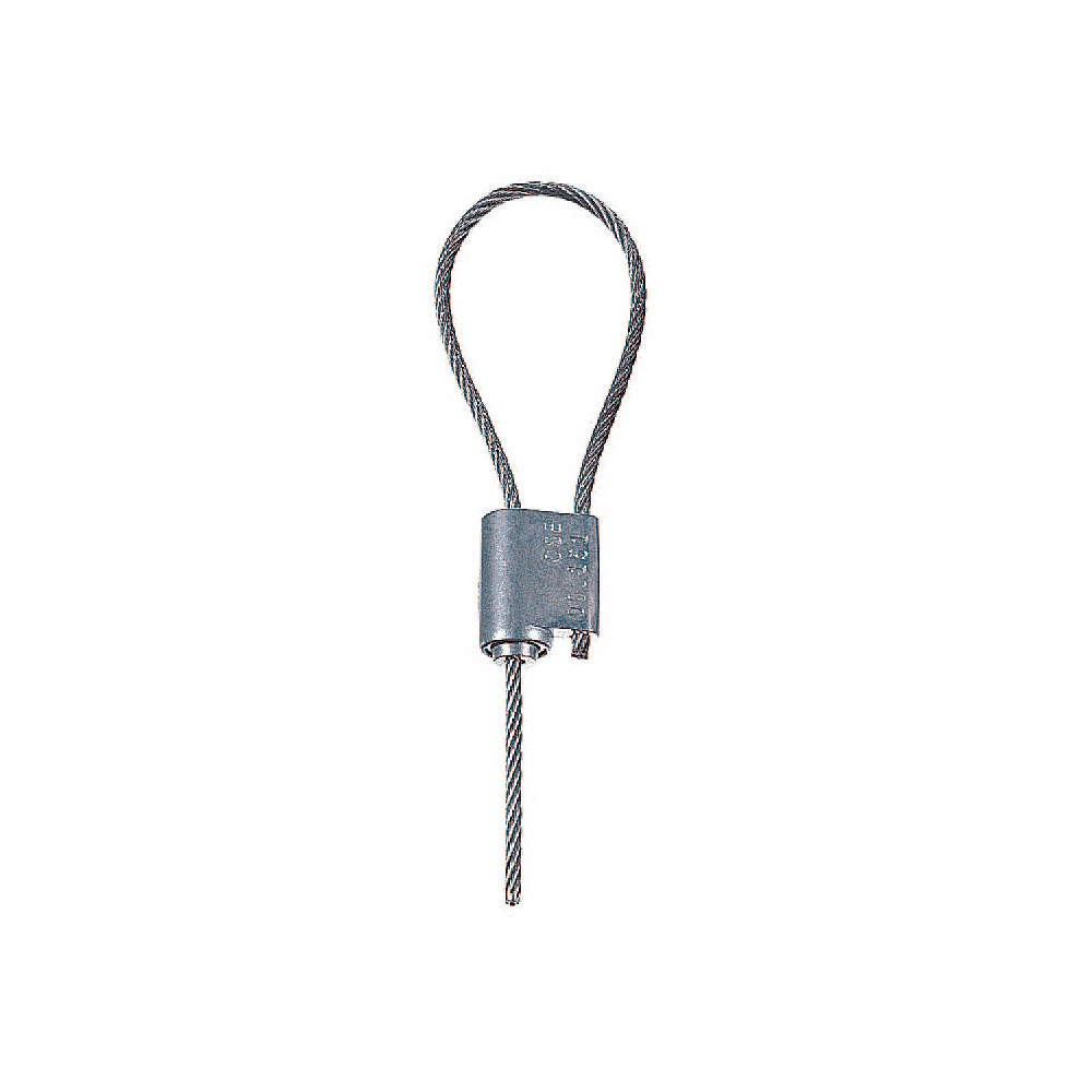 TYDENBROOKS SCEZ181277HS 1/8 Cable Seals,Silver, PK250 38HT30